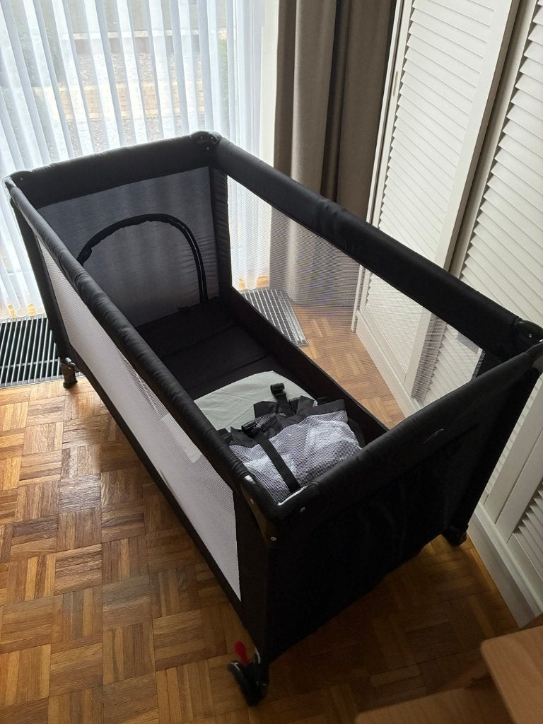 Reisbedje voor baby, Kinderen en Baby's, Ophalen, Zo goed als nieuw, Minder dan 140 cm, Matras