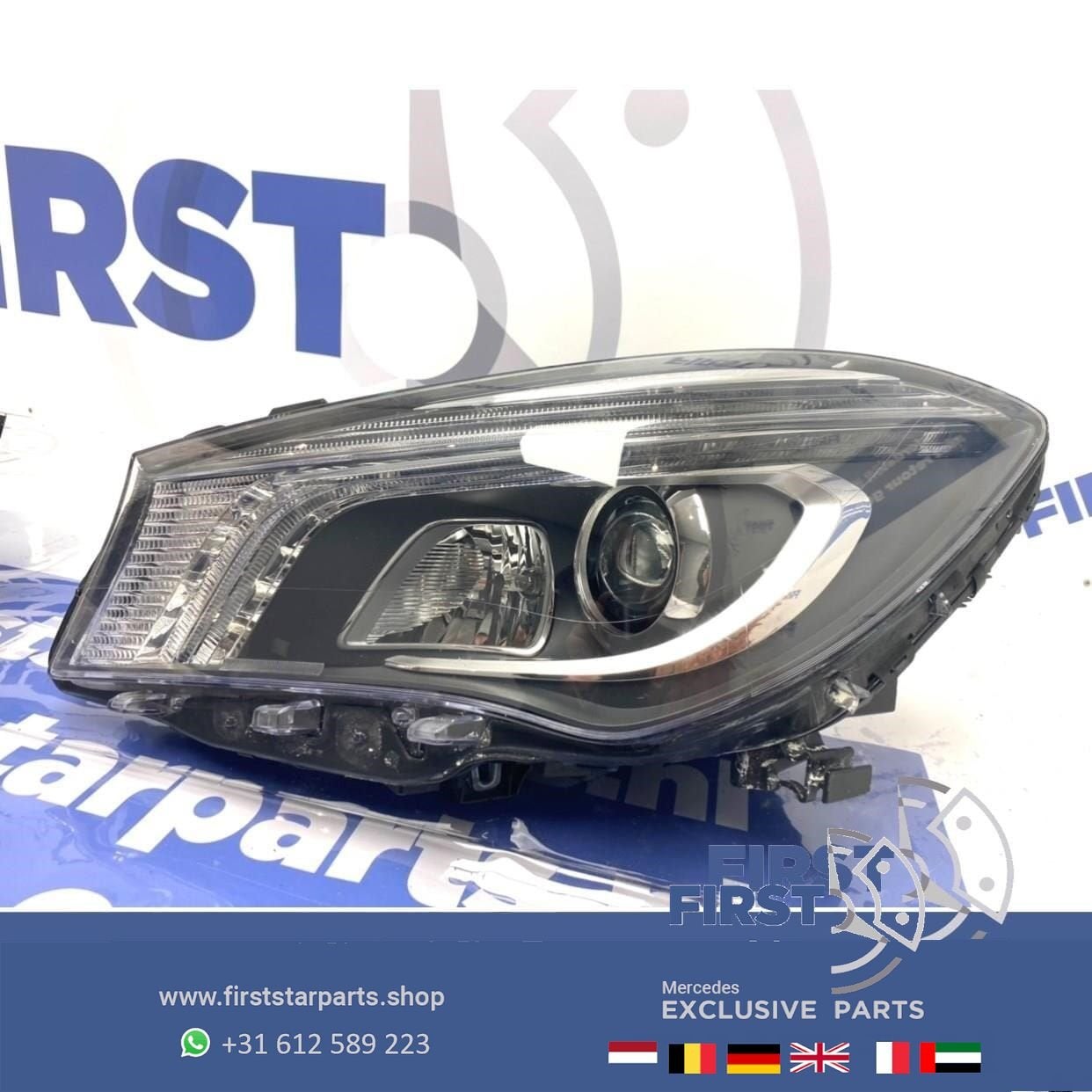 W117 C117 CLA ILS LED KOPLAMP LINKS 2013-2016 origineel Merc, Gebruikt, -, Ophalen of Verzenden, -