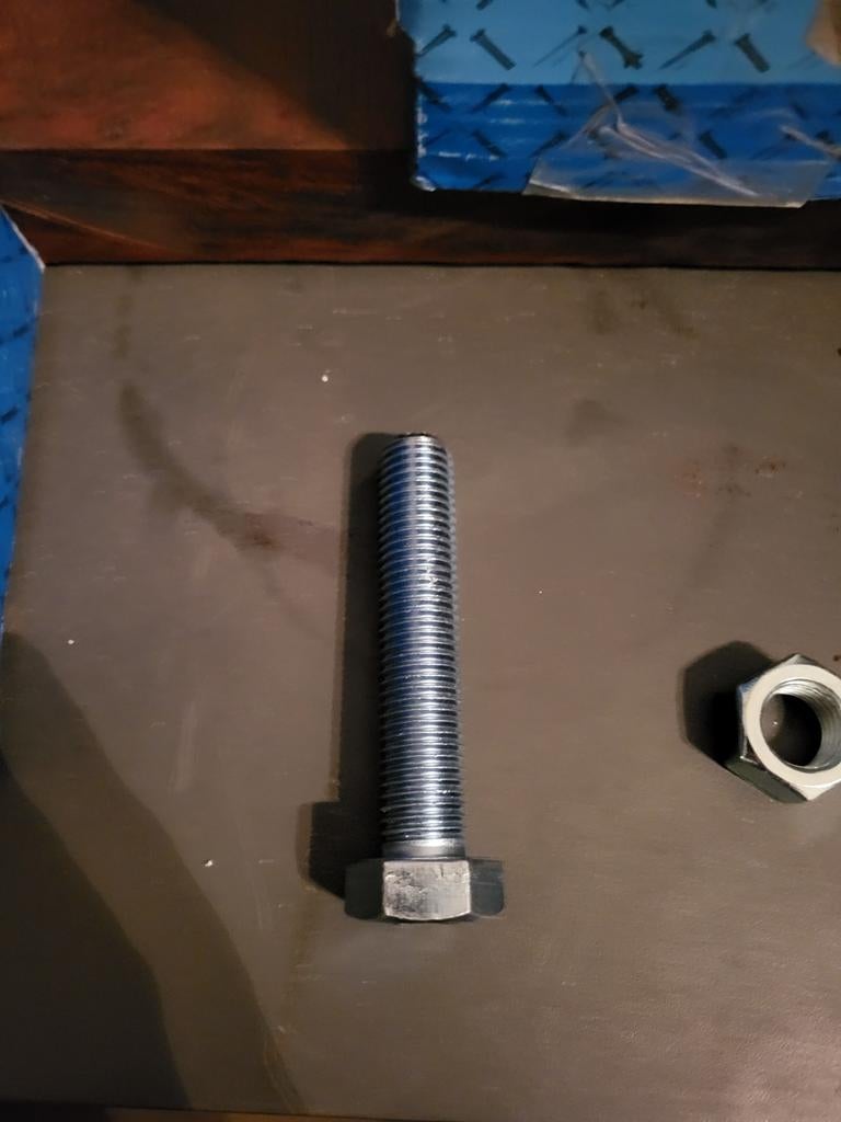Partij bouten, moeren en rondellen M16, Ophalen of Verzenden, Nieuw, 50 tot 100 mm, Bouten of Moeren