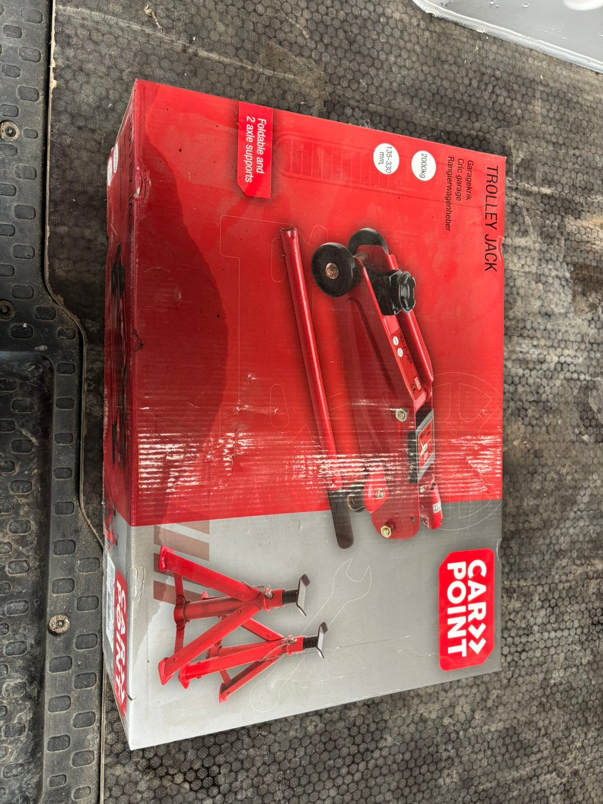 Garagekrik 2000kg, Auto diversen, Krikken, Ophalen, Zo goed als nieuw, Garagekrik