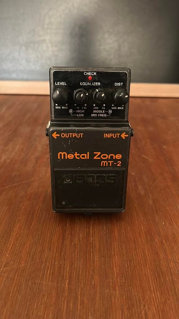 Boss Metal Zone mt-2, Musique & Instruments, Effets, Enlèvement ou Envoi, Utilisé, Distortion, Overdrive ou Fuzz