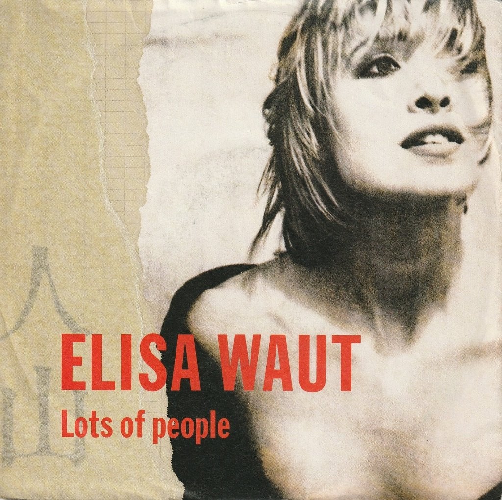 Elisa Waut - Lots of people - Belpop, Cd's en Dvd's, Gebruikt, Verzenden, 7 inch, Beschermende buitenhoes
