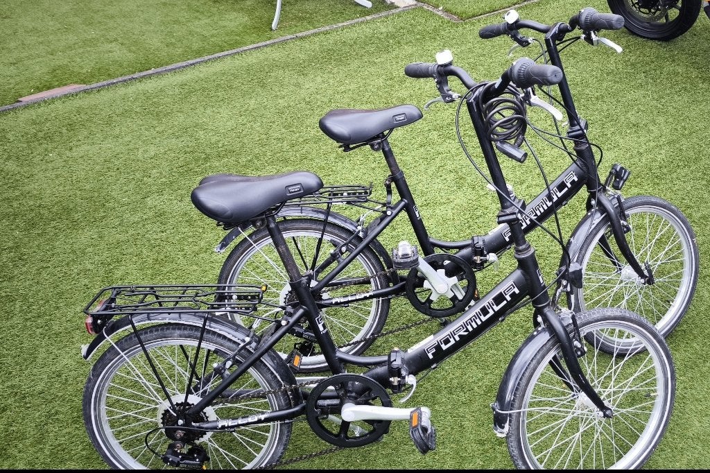 Twee vouwfietsen, Enlèvement, Comme neuf, 18 à 20 pouces, Vitesses