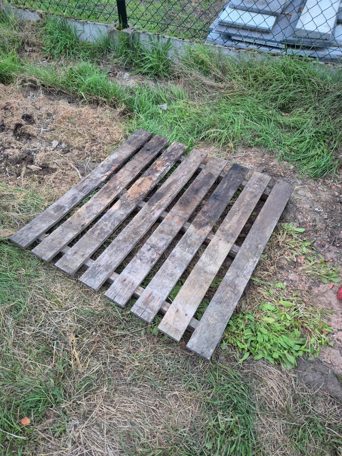 Gratis pallet / gratis brandhout, Ophalen