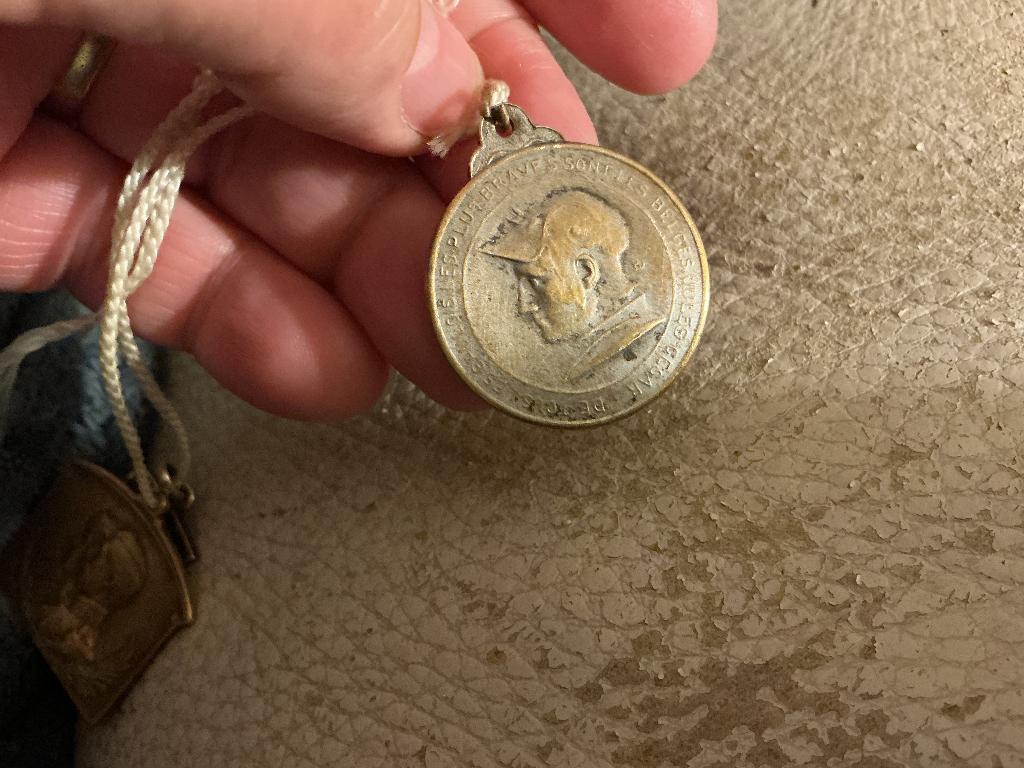 Médaille Liège Walhem Nieuport 1914, Enlèvement ou Envoi, Bronze