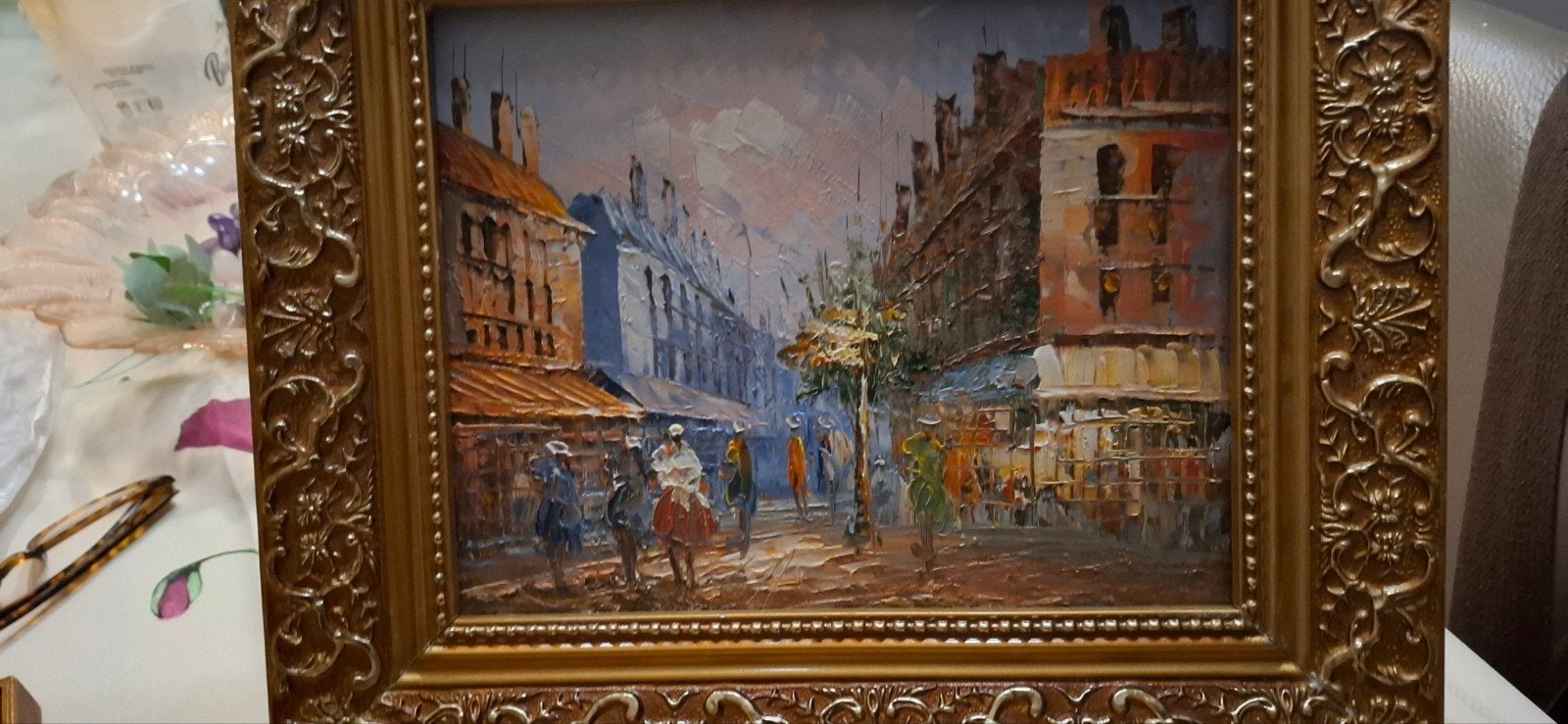 verschillende schilderijen 4 suks 40€ koopje, Antiquités & Art, Peinture à l'huile, Panneau, Enlèvement, Signé