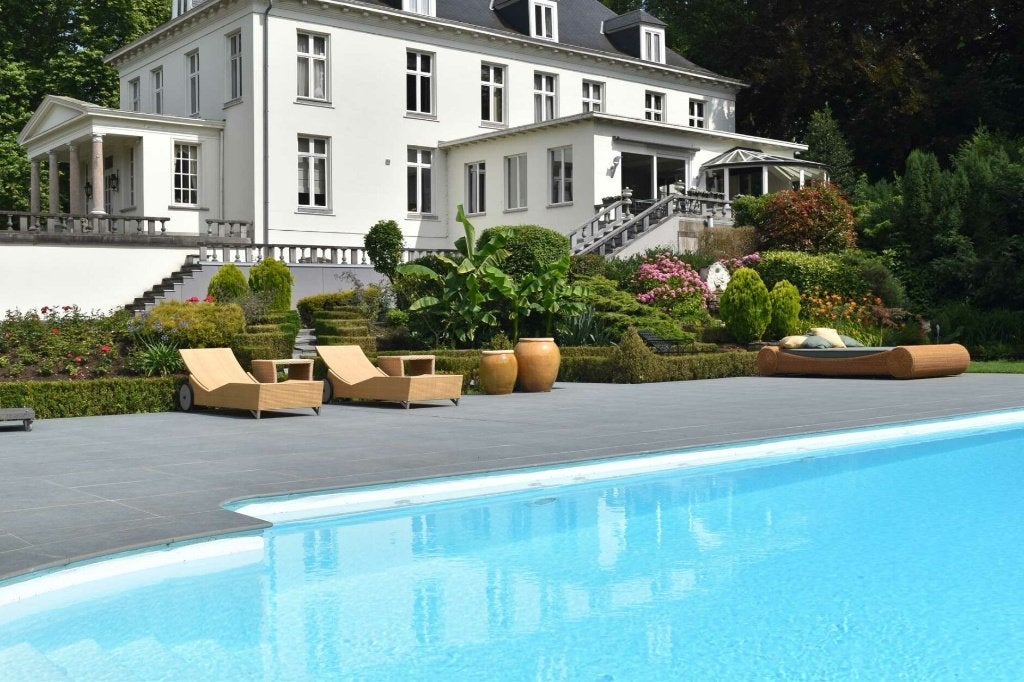 Terras Tegels Pierre Bleu Noir 800x800x20mm op voorraad, Jardin & Terrasse, Pavé & Dalles, Neuf, Enlèvement ou Envoi, Tuiles de terrasse