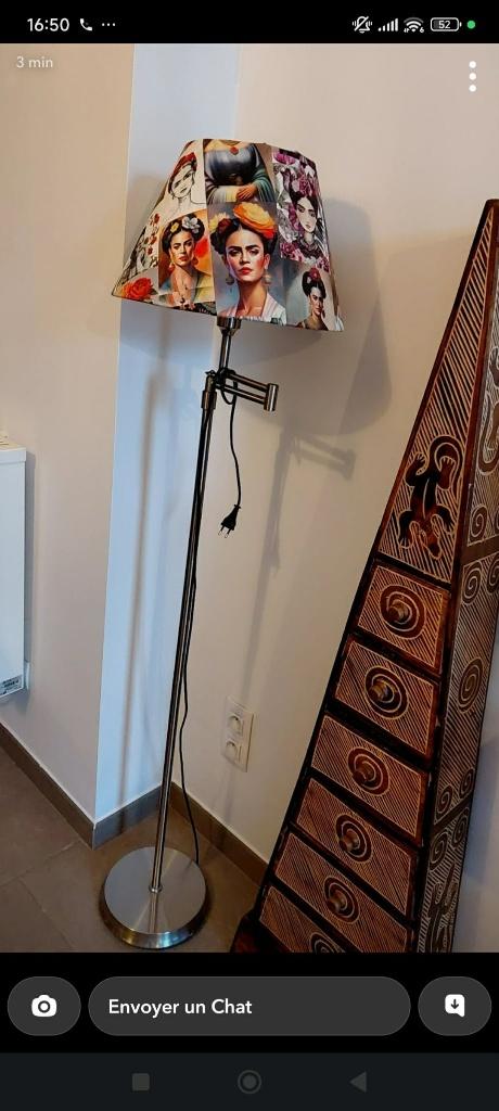 Joli Lampadaire Frida Kahlo, Huis en Inrichting, Lampen | Vloerlampen, Ophalen, Gebruikt, 150 tot 200 cm
