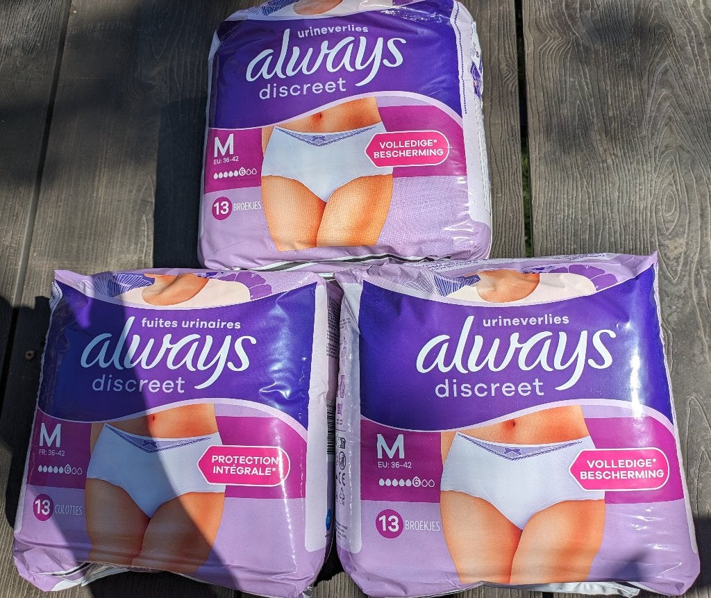 always discreet broekjes (13 broekjes per pak), Divers, Matériel Infirmier, Enlèvement ou Envoi, Neuf