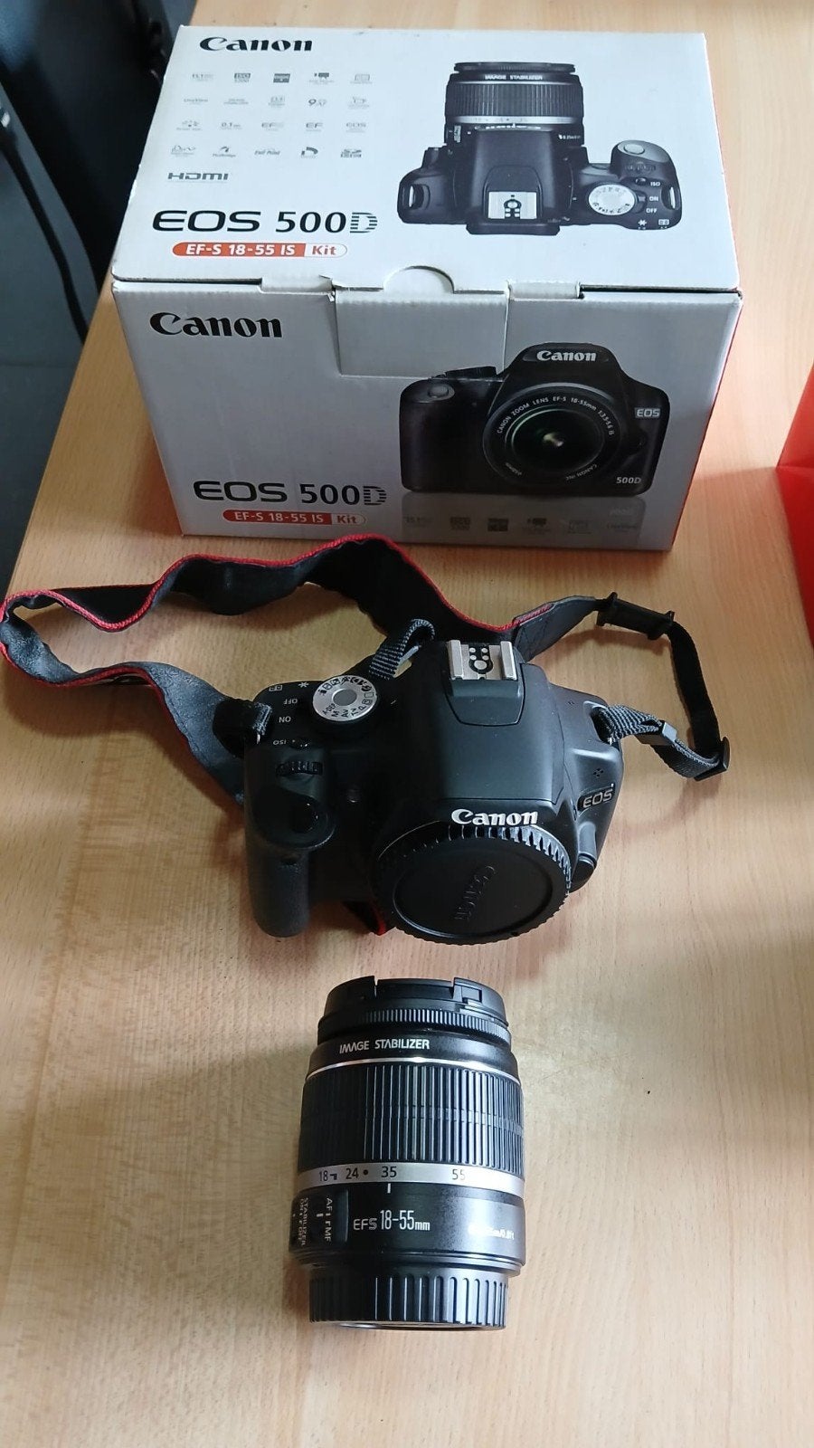 Canon Camera, Ophalen