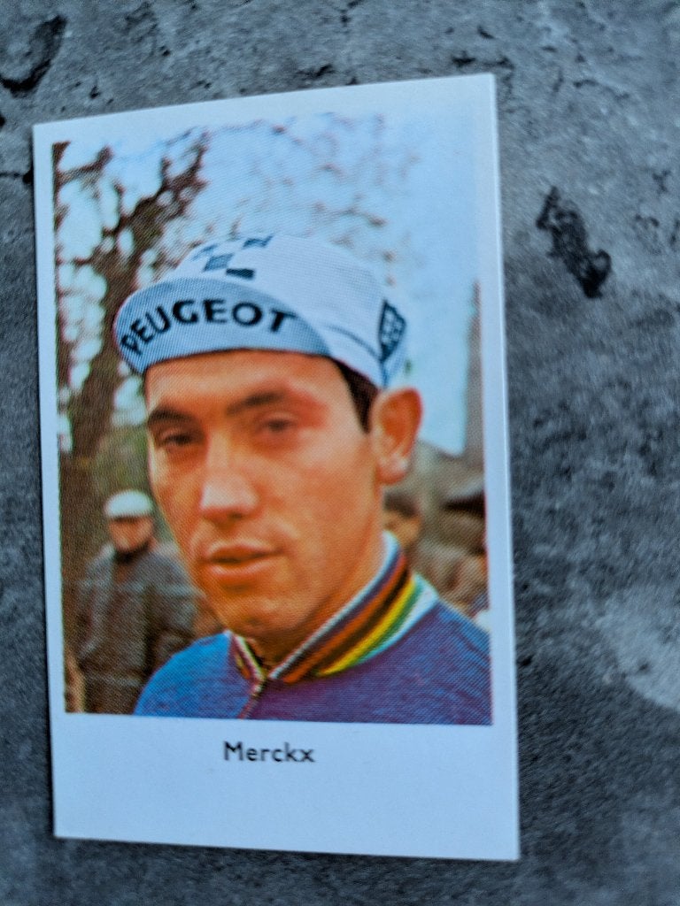 EDDY MERCKX PRENTJE PLAATJE EIND JAREN 60, Verzenden, Zo goed als nieuw, Plaatje