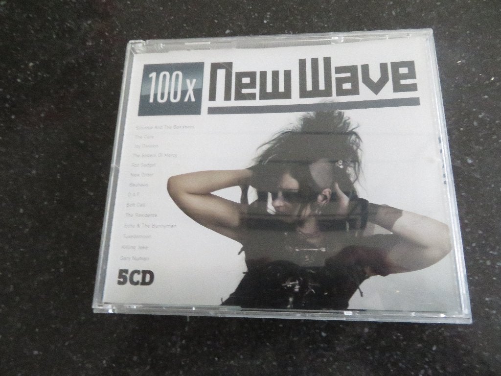 100x New Wave   5 cd box, Ophalen of Verzenden, Gebruikt, Alternative Rock