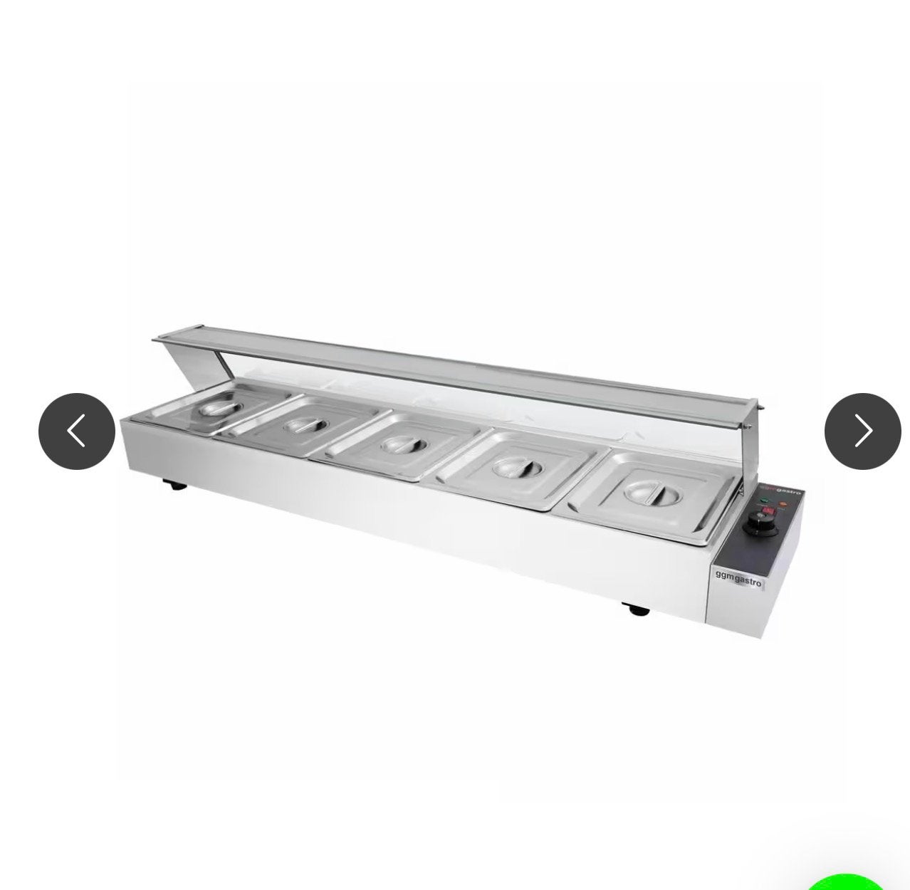 Profissionel bain-marie, Ophalen, Gebruikt