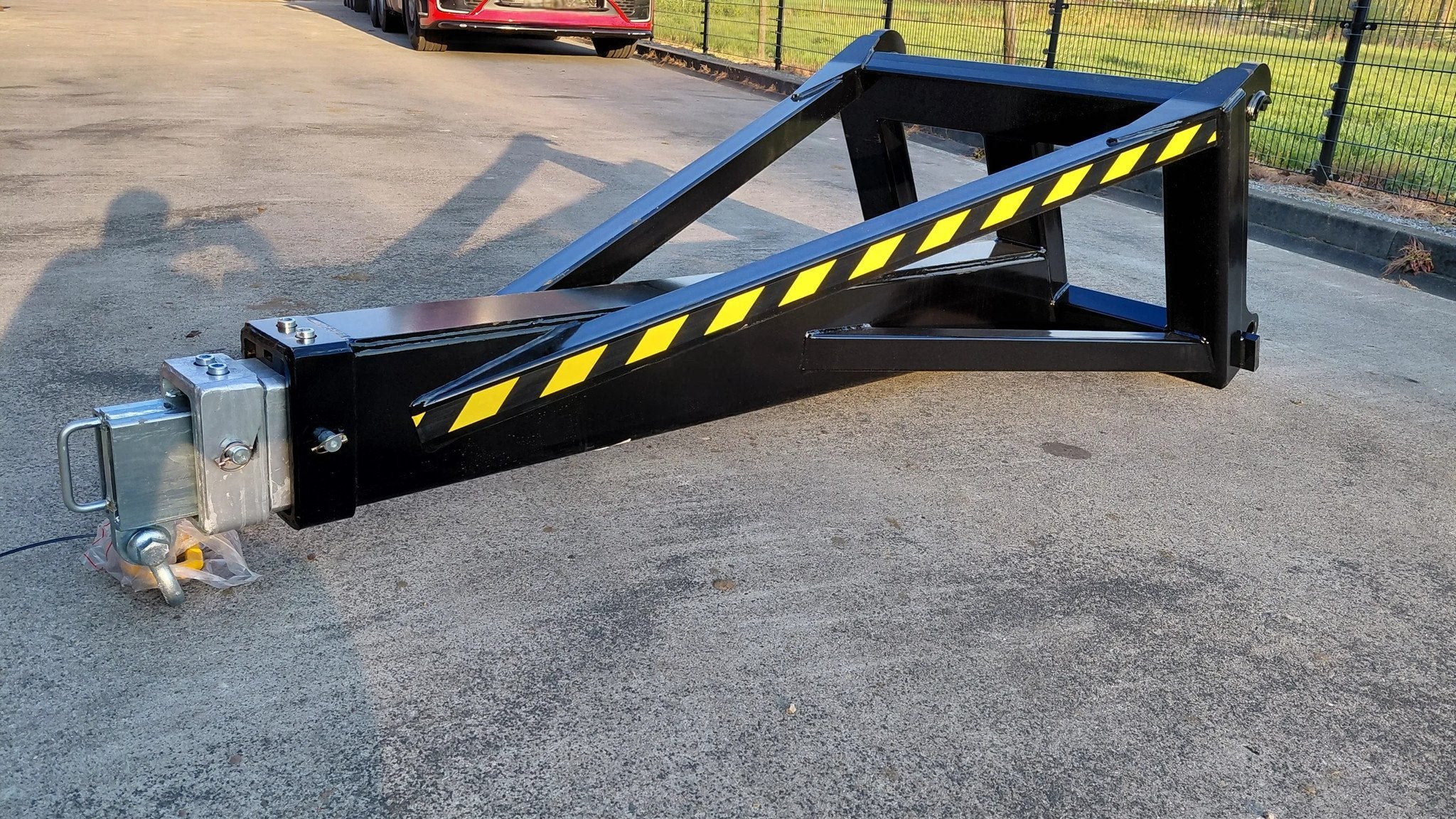 Volvo Lundberg coupling Jib for wheel loader NEW, Articles professionnels, Machines & Construction | Pièces