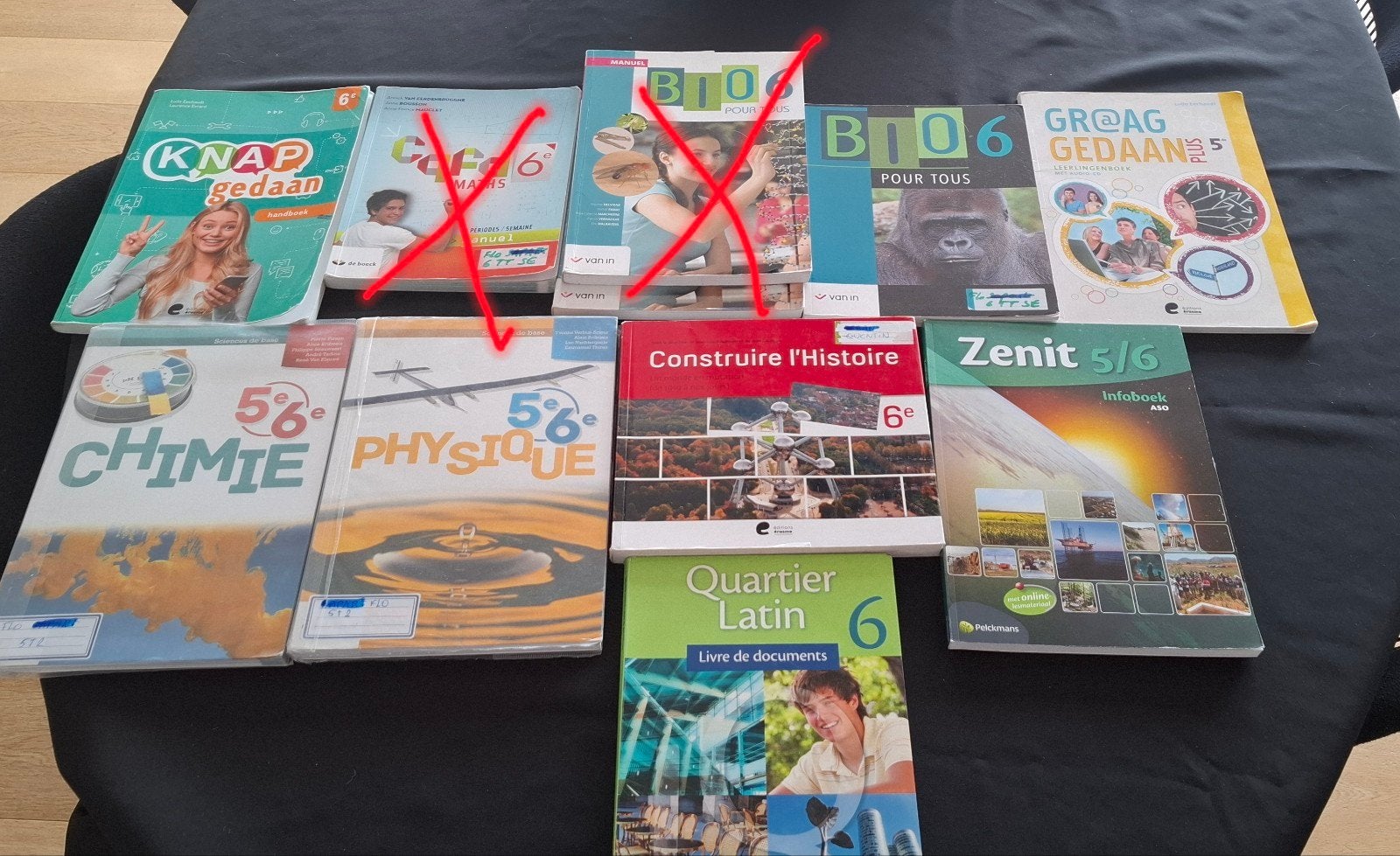 Livres Manuels scolaires 5/6 secondaire français et néerland, Boeken, Schoolboeken, Geschiedenis, Ophalen of Verzenden