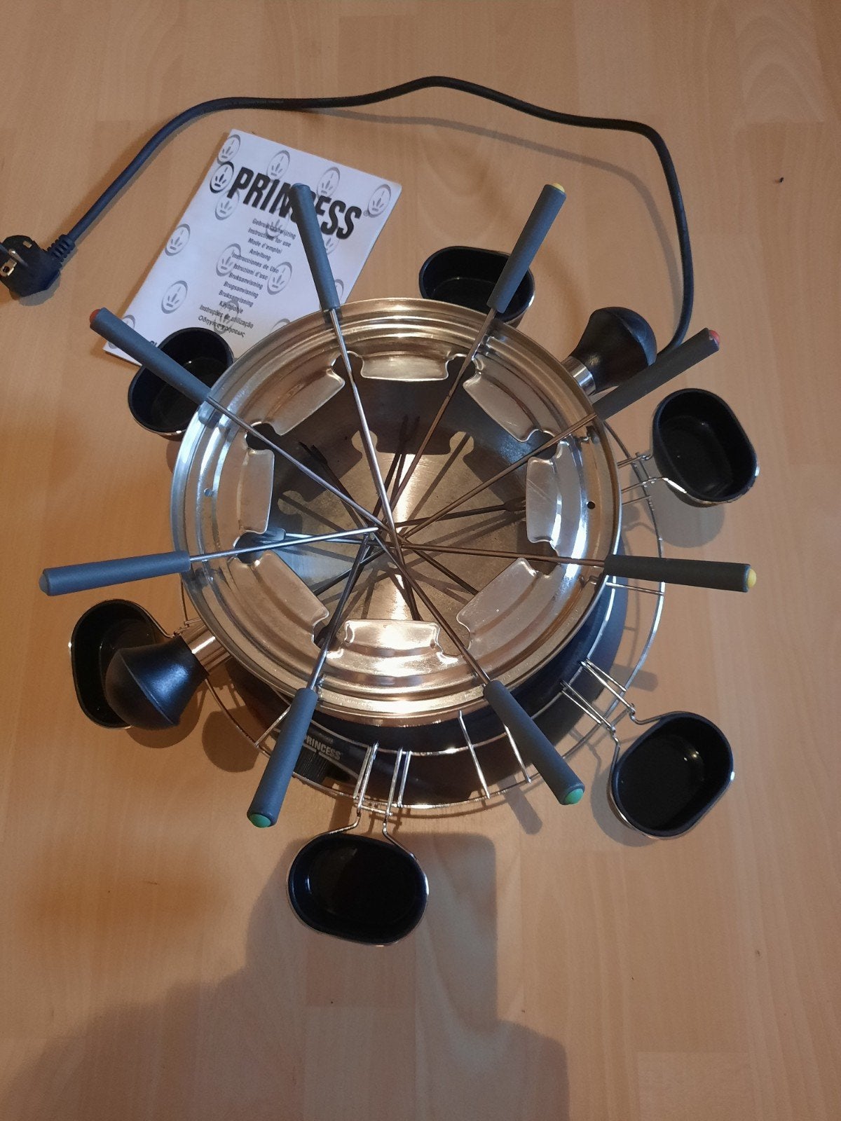 set à fondue à vendre, Enlèvement
