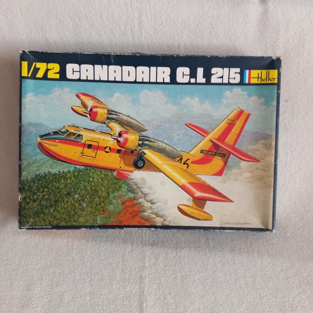 Heller bouwdoos - 1/72 Canadiar C.L 215, 1:72 tot 1:144, Ophalen of Verzenden, Zo goed als nieuw, Vliegtuig