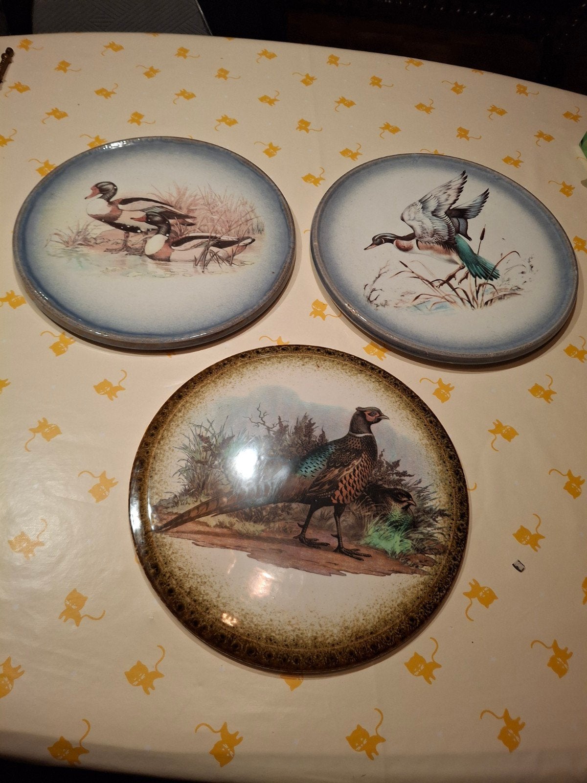 3 mooie sierborden om op te hangen tegen de muur, Ophalen, Gebruikt