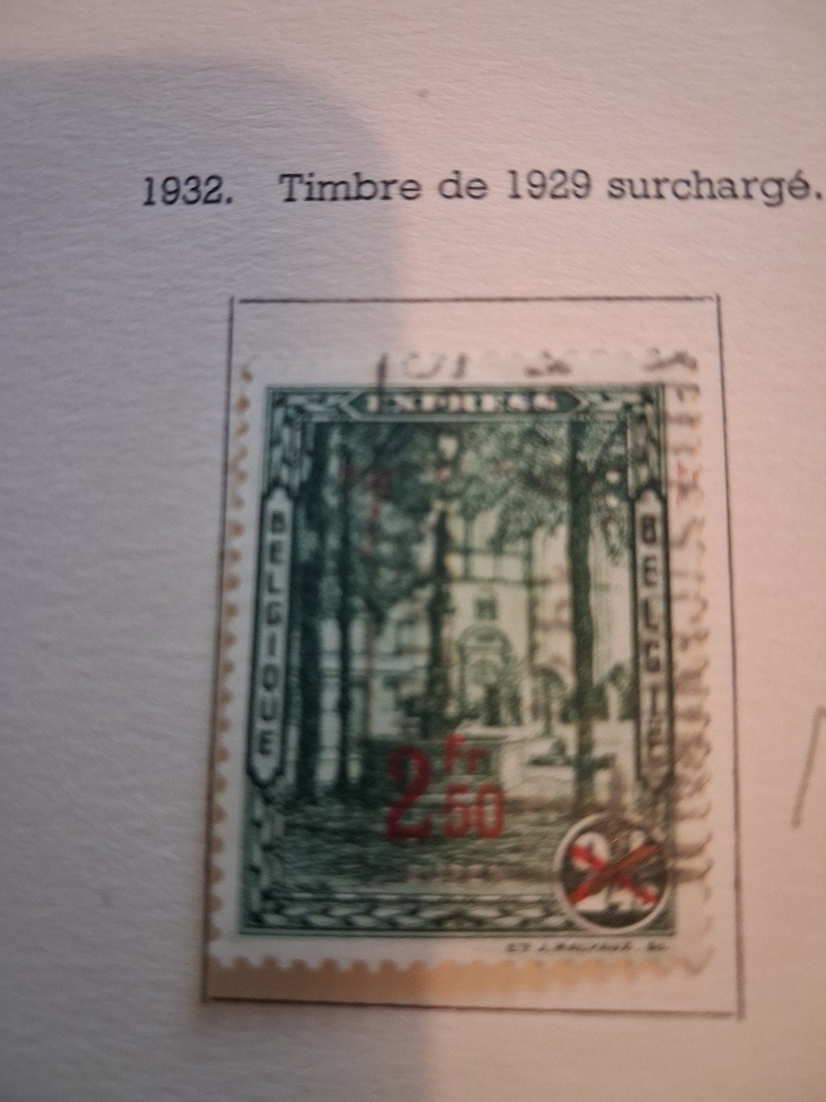 1929 32 postzegels, brieven per express, Ophalen of Verzenden