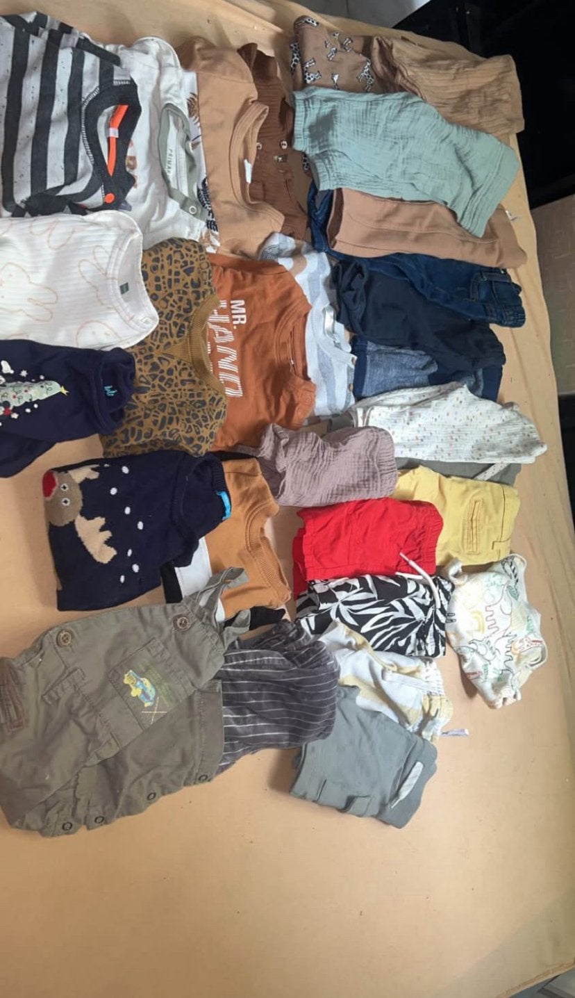 Paquet de vêtements pour bébés garçons 30 pièces, Enlèvement ou Envoi, Utilisé