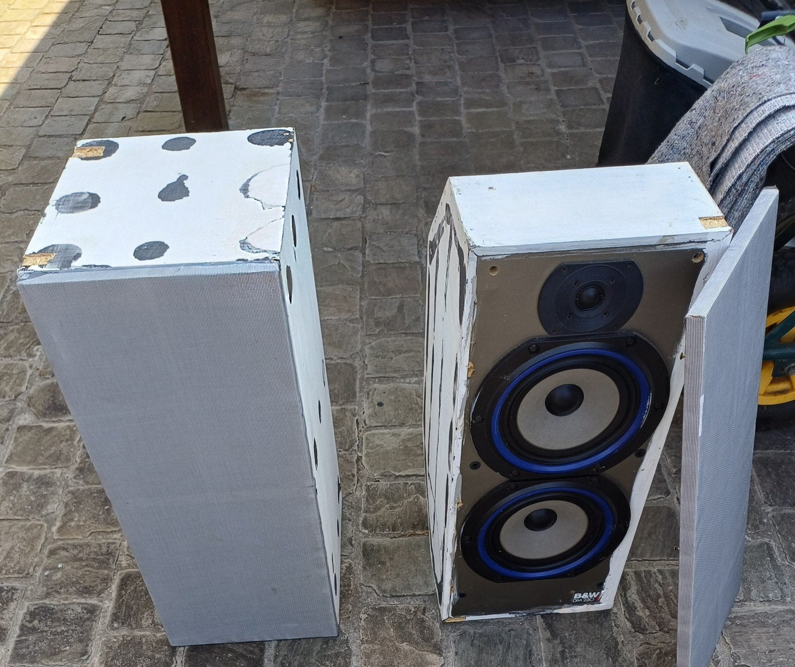 B & W luidspreker boxen type DM 220, Ophalen, Gebruikt, Stereo speakers, Bowers & Wilkins (B&W)