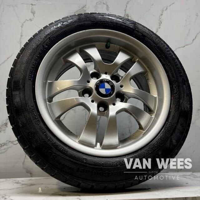 Bmw 3 Serie E46 E90+ F30+ 205/55/16 INCH Styling 154 Contine, Gebruikt, -, Banden en Velgen, -