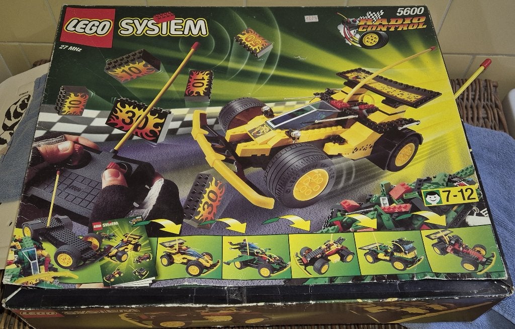 Lego System 5600 radio control car, Gebruikt, Lego, Ophalen of Verzenden, Compleet