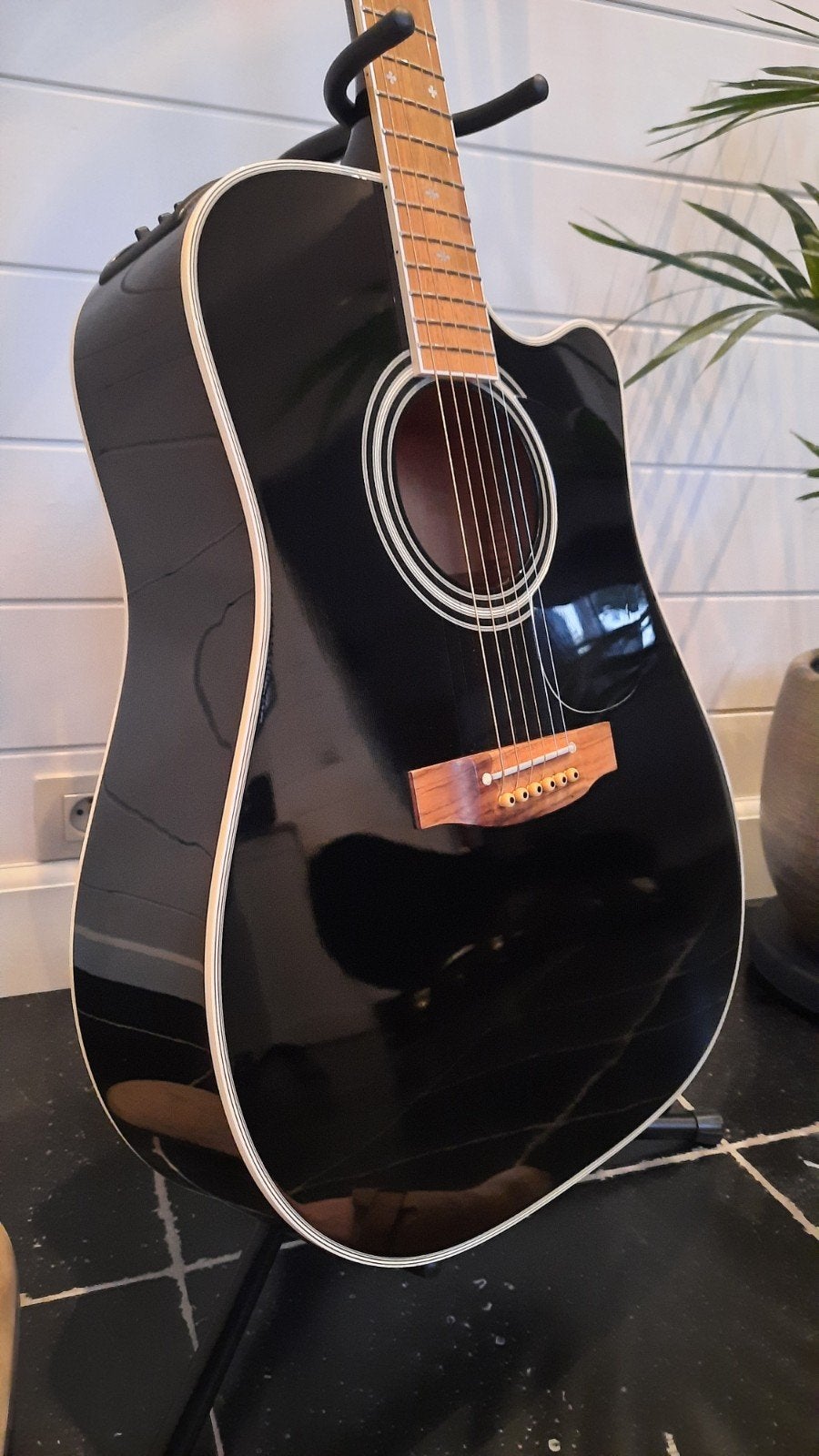 Takamine Ef341sc (Pro series) met case. Te koop/te ruil., Muziek en Instrumenten, Ophalen of Verzenden, Zo goed als nieuw, Western- of Steelstringgitaar