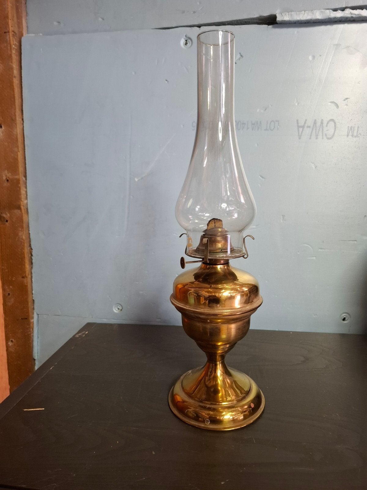 petroleum lamp, Antiek en Kunst, Antiek | Verlichting, Ophalen