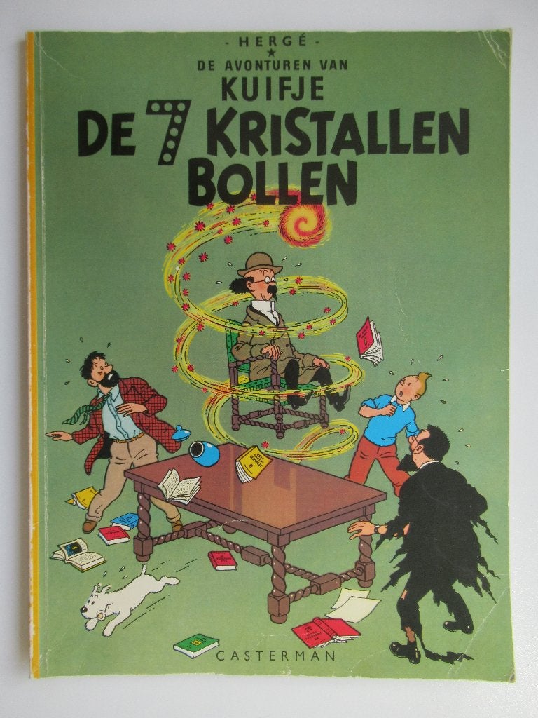 kuifje...nr.12...de 7 kristallen bollen, Ophalen of Verzenden, Gelezen
