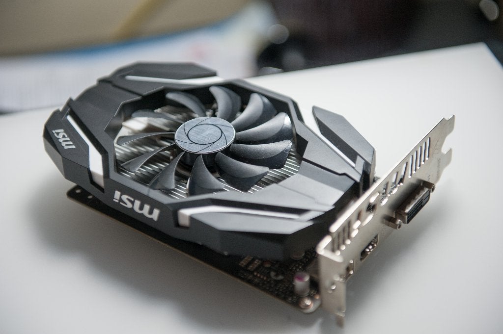 MSI Nvidea geforce 1050 ti 4gb, Computers en Software, Videokaarten, Ophalen, HDMI, Nvidia, GDDR5