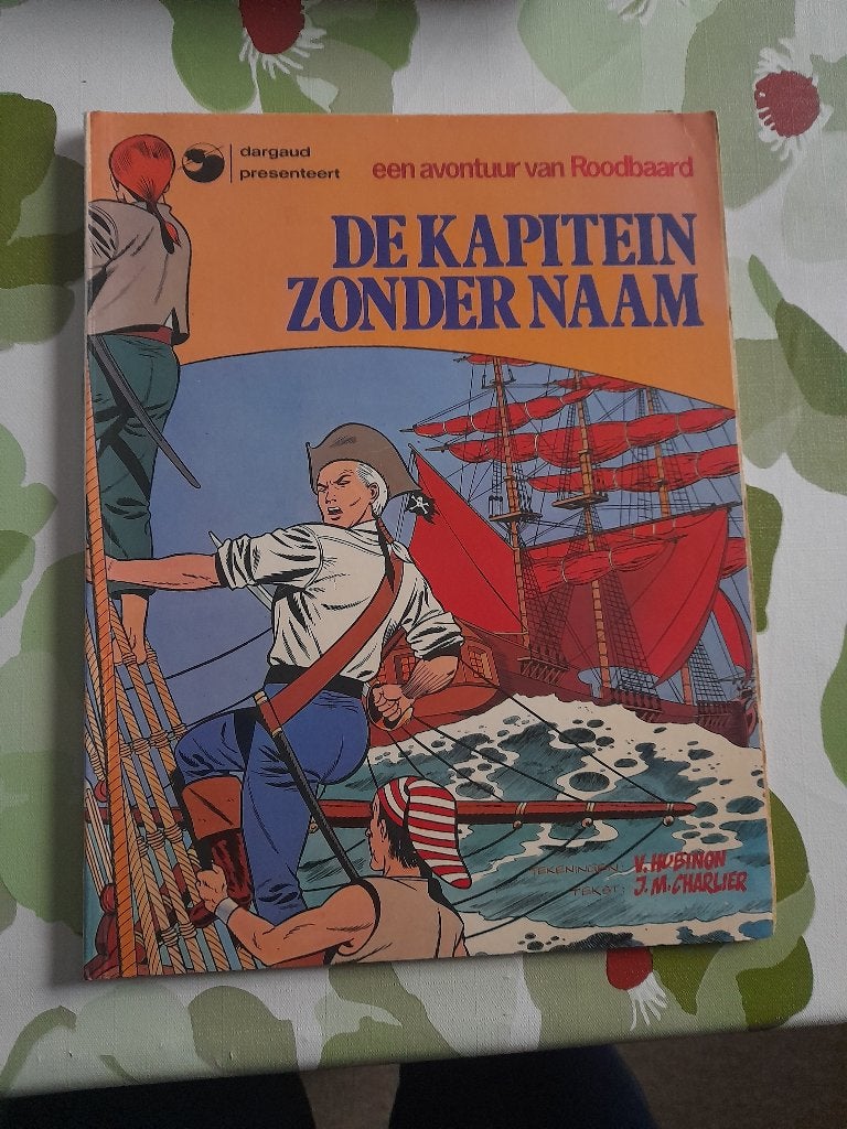 Roodbaard nr 17 "De kapitein zonder naam"eerste druk 1979, Boeken, Ophalen of Verzenden, Gelezen