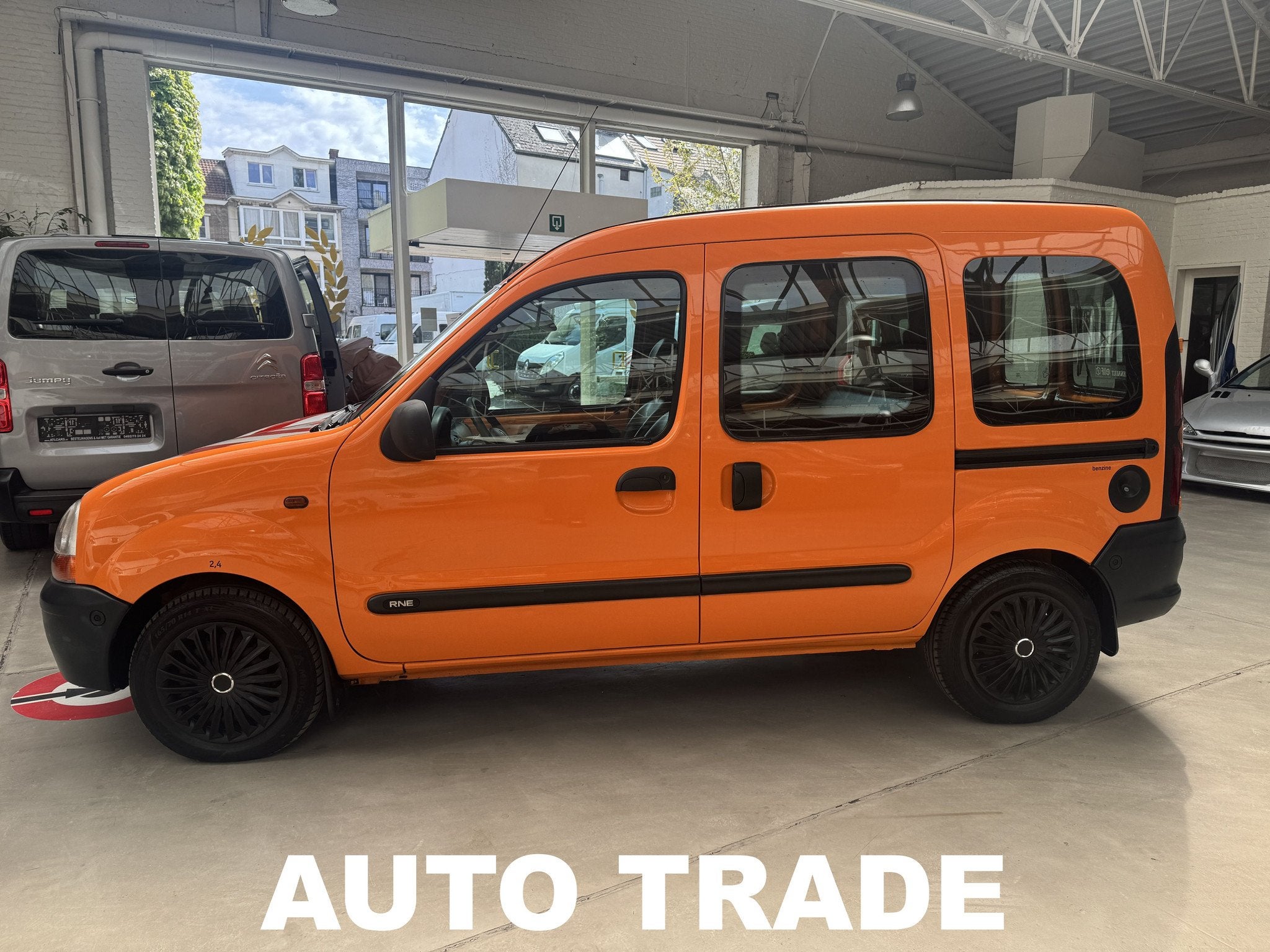 Renault Kangoo 1.4 Benzine | !89.000km! | Ex Overheid | 1J G, Voorwielaandrijving, Monovolume, 75 pk, Renault
