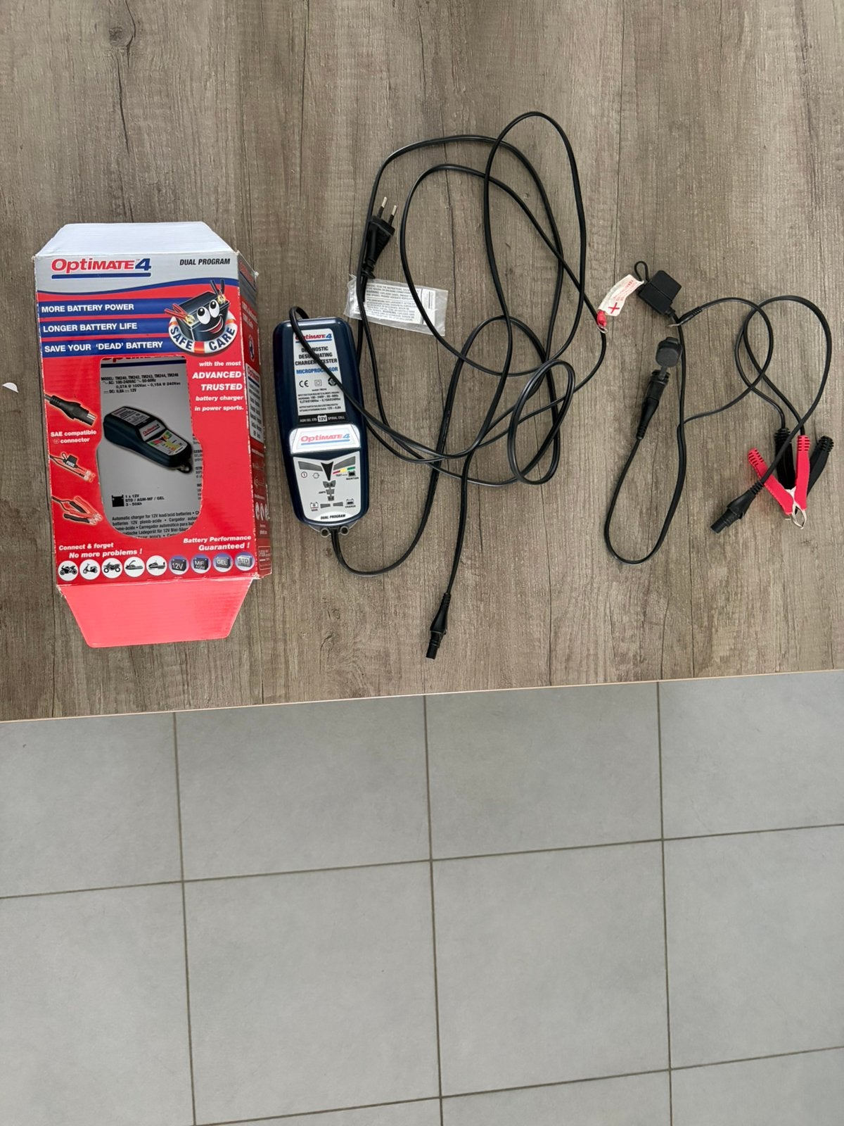Druppellader optimate 4 dual program tm240, Auto-onderdelen, Gebruikt
