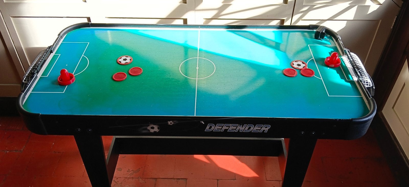 Table jeu air hockey, Enlèvement, Utilisé