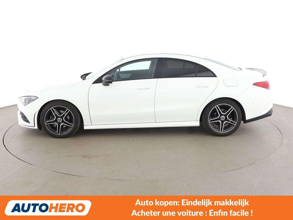 Mercedes-Benz CLA-Klasse 180 CLA 180 d AMG Line (bj 2019), Auto's, Mercedes-Benz, Gebruikt, 116 pk, Wit, 1470 kg