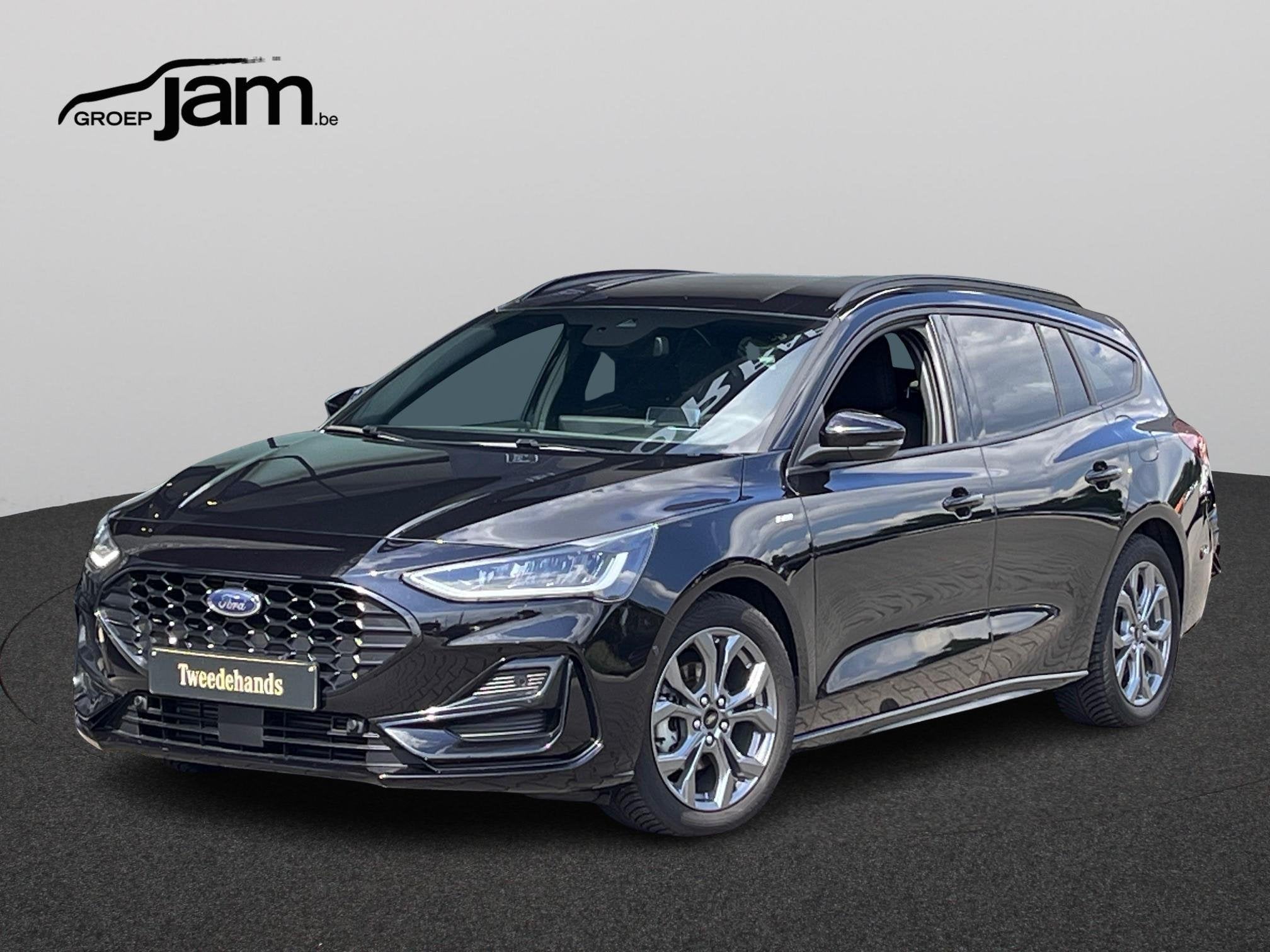 Ford Focus Clipper 1.0i EcoBoost MHEV 92kW ST-Line Design, Auto's, Stof, Gebruikt, Zwart, Zwart