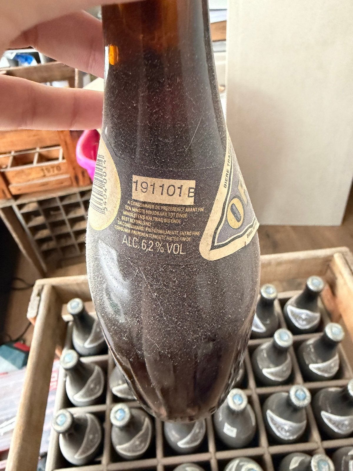 Bouteille orval 1996, Collections, Enlèvement, Neuf, Bouteille(s), Autres marques
