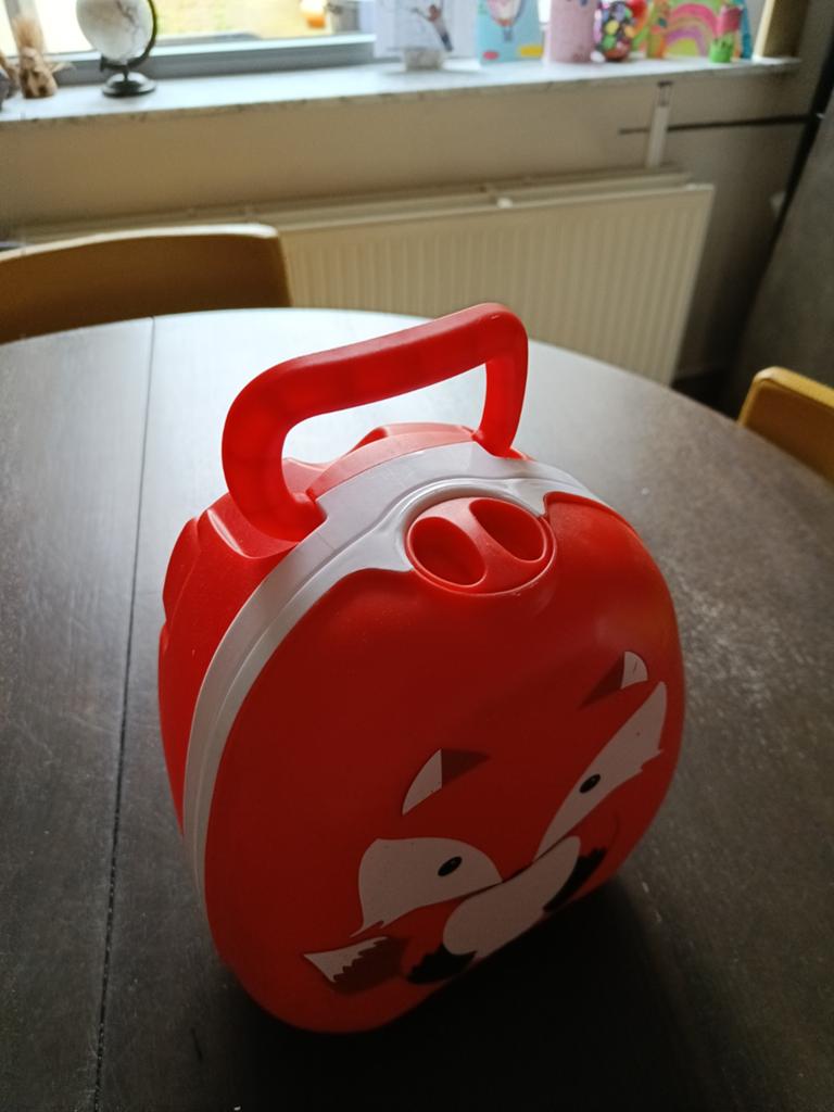 My Carry Potty Vos - draagbaar Plaspotje, Ophalen