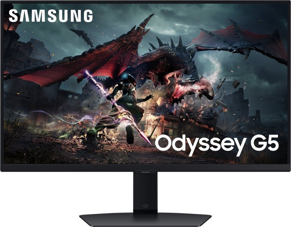 Samsung Odyssey G5 Monitor, Computers en Software, Monitoren, Gebruikt, IPS, Minder dan 1 ms, In hoogte verstelbaar