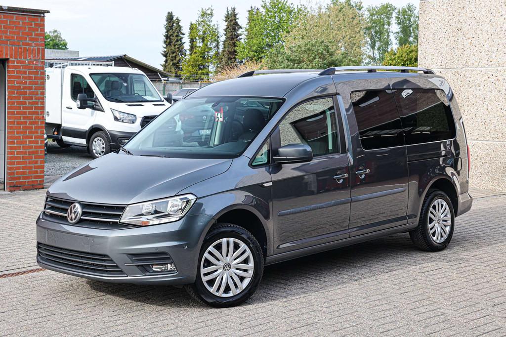 Volkswagen Caddy 5-ZITPLAATSEN/LICHTE-VRACHT*NAVIGATIE*APPLE, Auto's, Stof, Gebruikt, 4 cilinders, 5 deurs