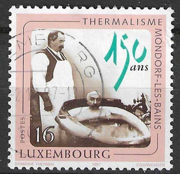 Luxembourg 1997 - Yvert 1372 - Thermes. (1ER), Envoi, Luxembourg, Affranchi