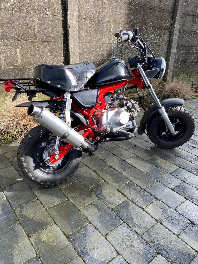 Monkey, Fietsen en Brommers, Minibikes, Midibikes en Pitbikes, Ophalen, Zo goed als nieuw
