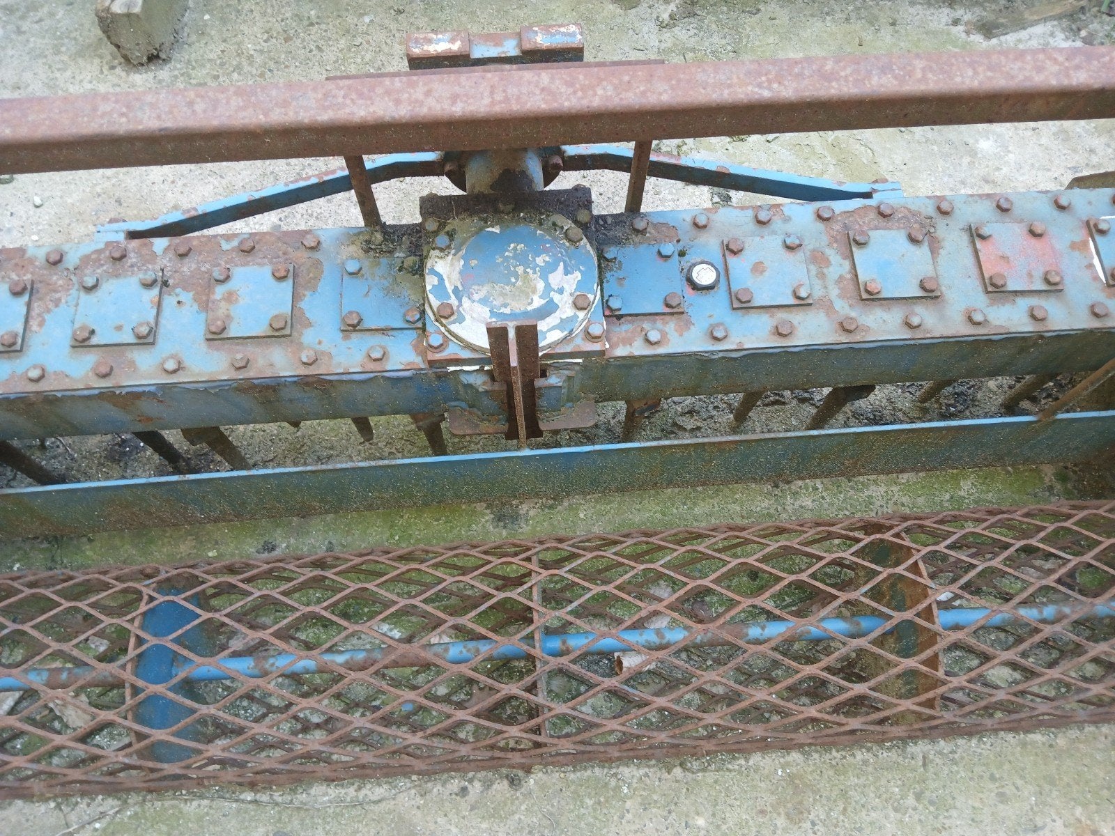 rotoreg van motoculteur, Ophalen