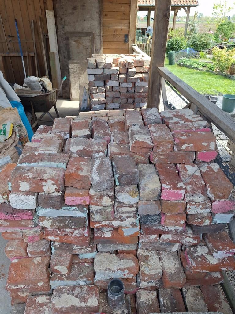 Recupsteen +/- 850 stuks, Ophalen