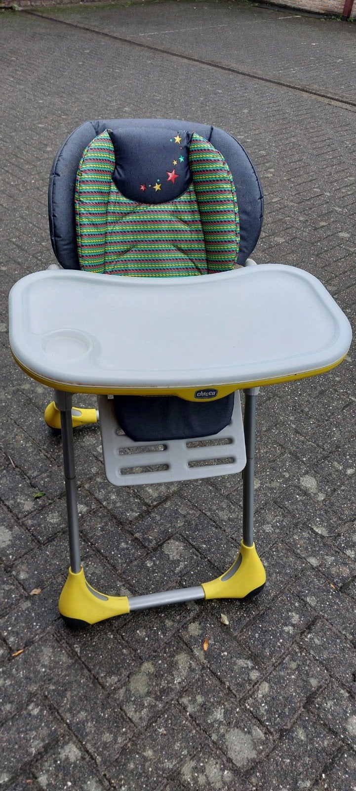 kinderstoel Chicco, Ophalen, Gebruikt, Inklapstoel, Afneembaar eetblad