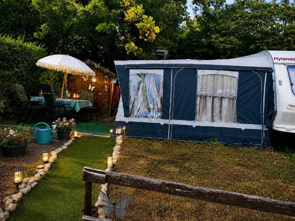 caravan te huur, Wasmachine, Landelijk