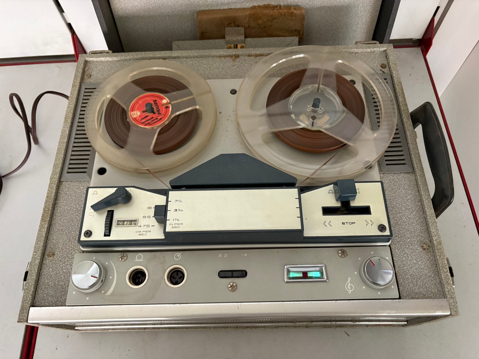 Magnétophone à bandes vintage NOVAK (Années 60), TV, Hi-fi & Vidéo, Enlèvement ou Envoi, Magnétophone