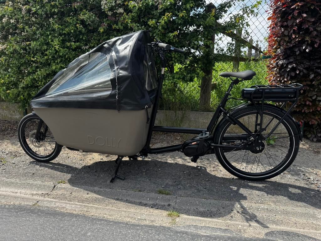 Elektrische bakfiets Dolly met middenmotor Bafang top staat, Ophalen, Zo goed als nieuw