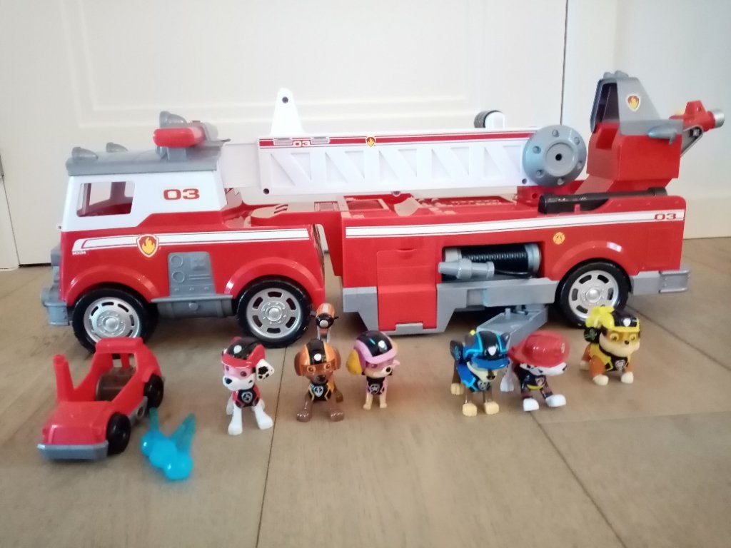 Paw patrol patroller, Ophalen